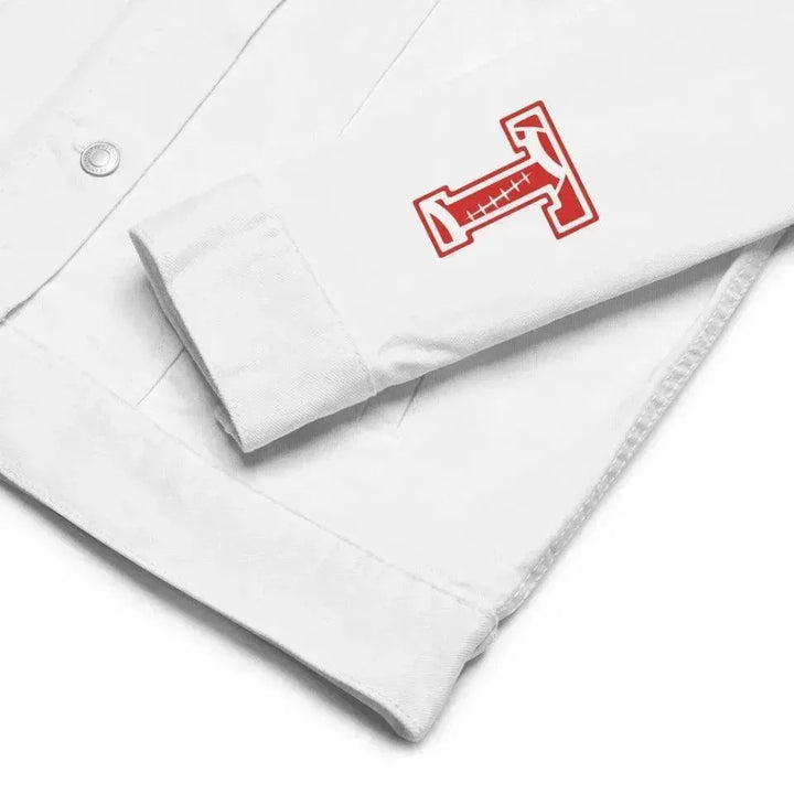 Custom Embroidered Football Initial Jacket - ARTFULANE