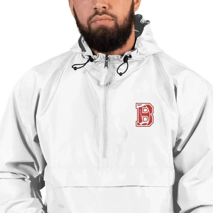 Custom Embroidered Football Initial Jacket - ARTFULANE