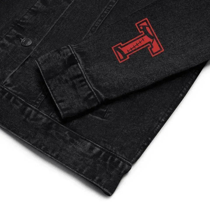 Custom Embroidered Football Initial Jacket - ARTFULANE