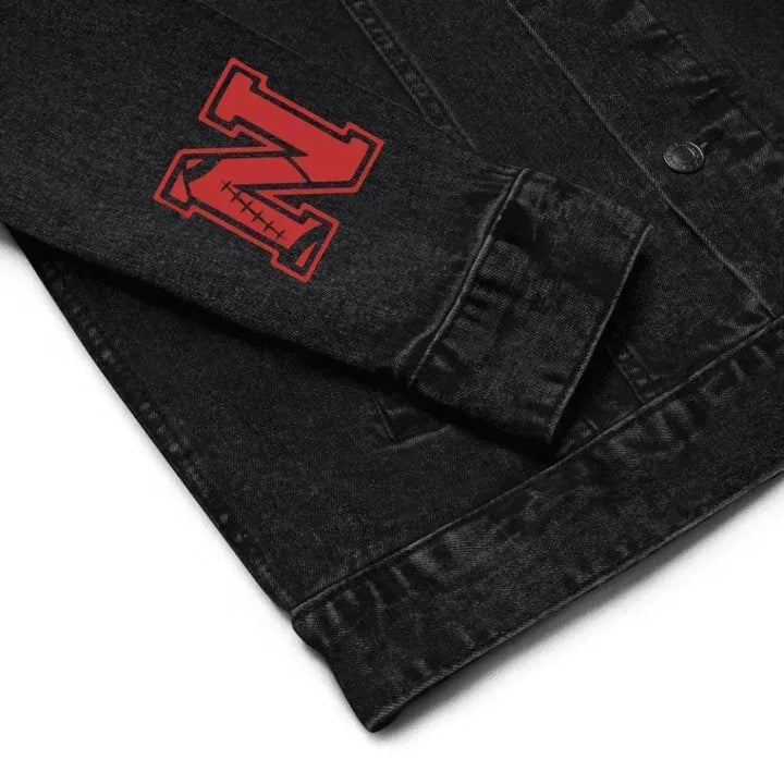 Custom Embroidered Football Initial Jacket - ARTFULANE