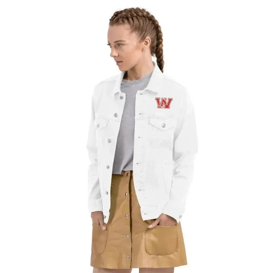 Custom Embroidered Football Initial Jacket - ARTFULANE
