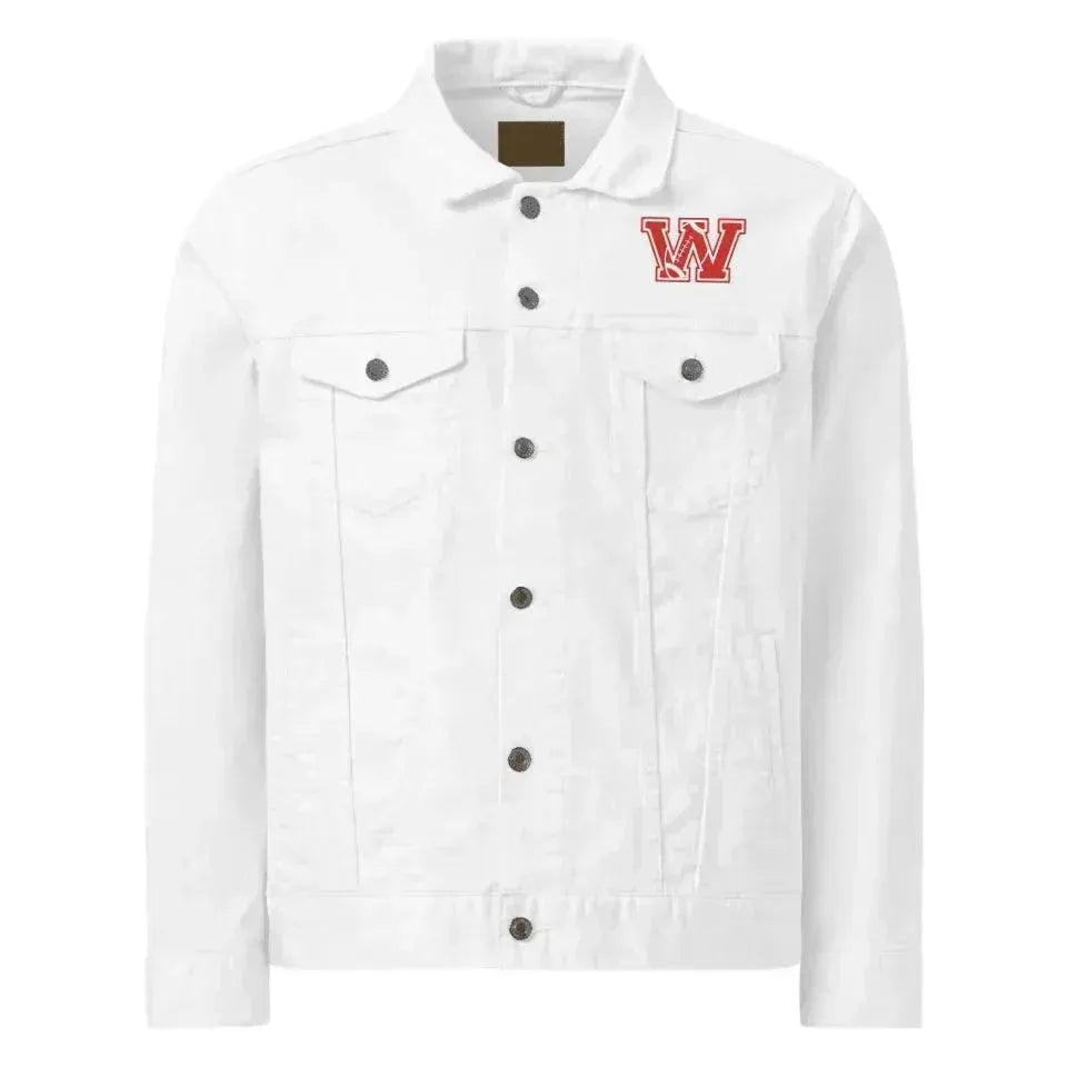 Custom Embroidered Football Initial Jacket - ARTFULANE
