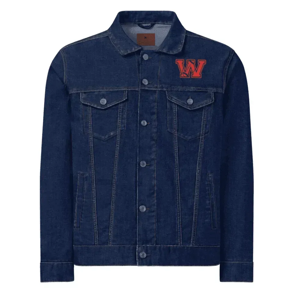 Custom Embroidered Football Initial Jacket - ARTFULANE