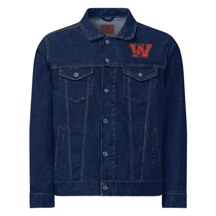Custom Embroidered Football Initial Jacket - ARTFULANE