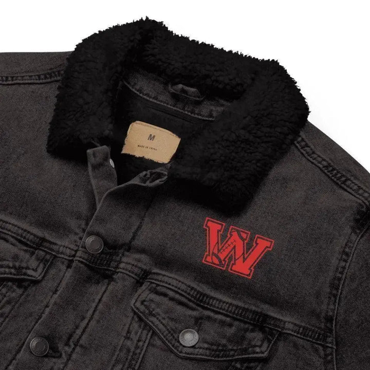Custom Embroidered Football Initial Jacket - ARTFULANE