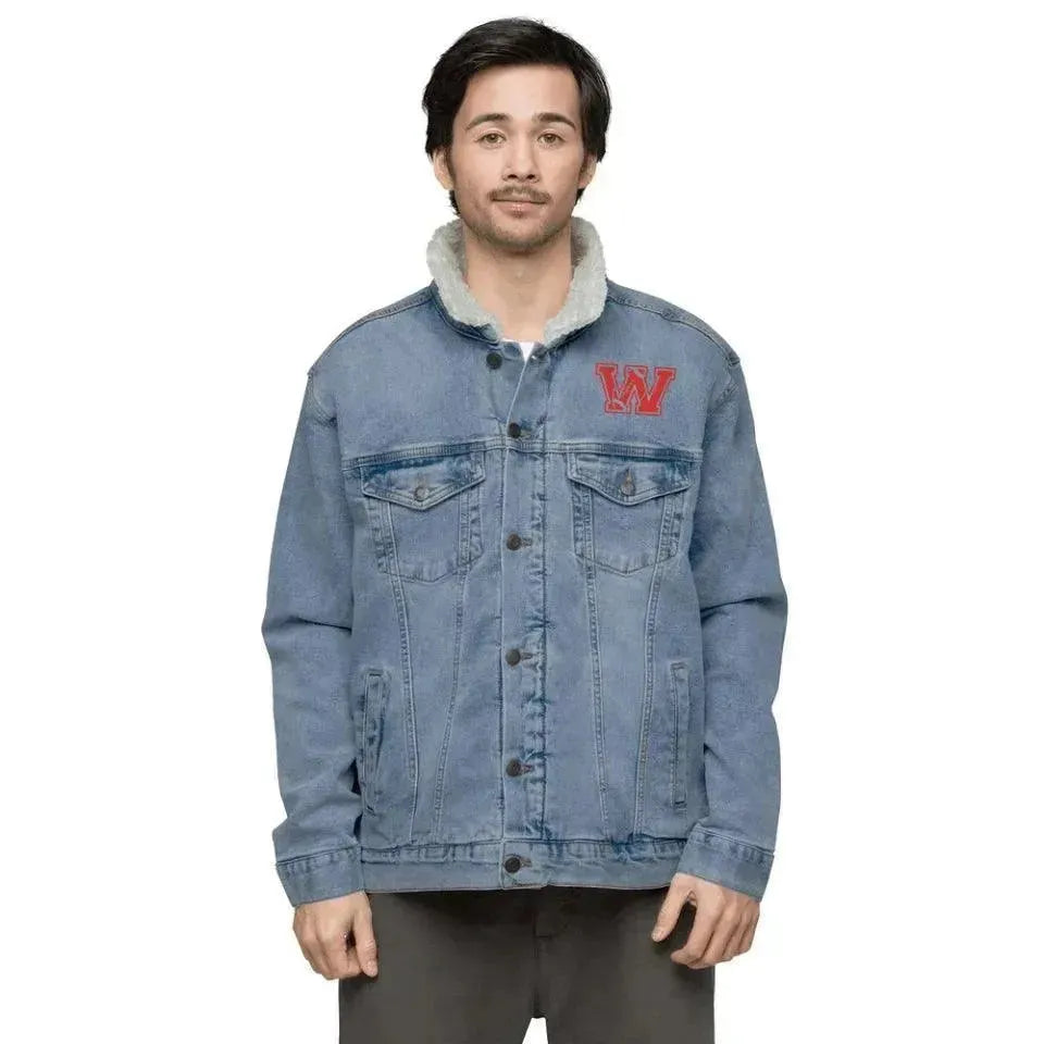 Custom Embroidered Football Initial Jacket - ARTFULANE