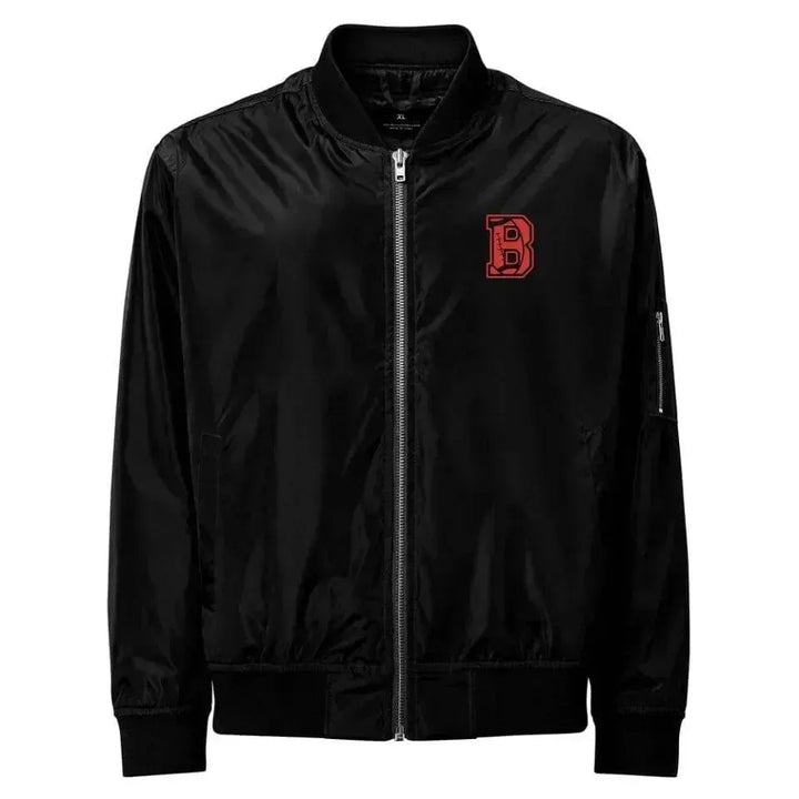 Custom Embroidered Football Initial Jacket - ARTFULANE