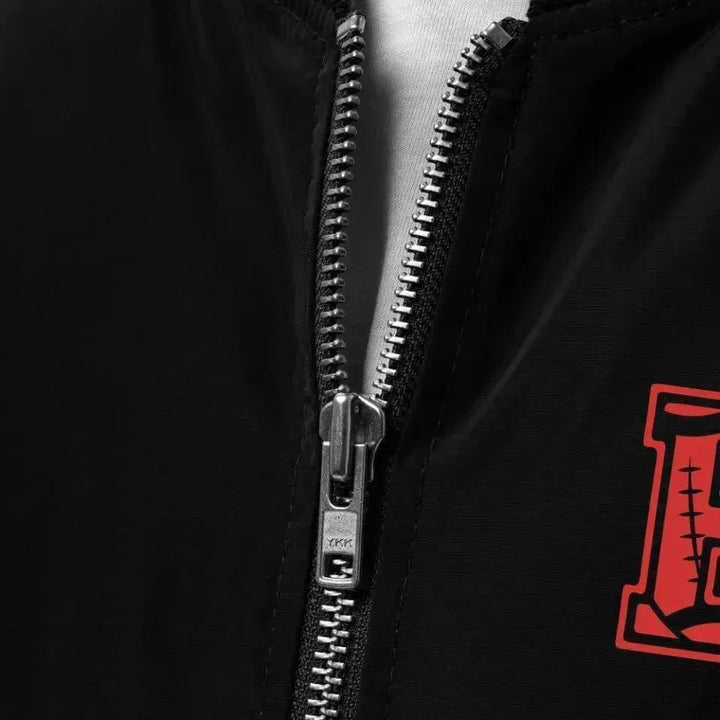 Custom Embroidered Football Initial Jacket - ARTFULANE