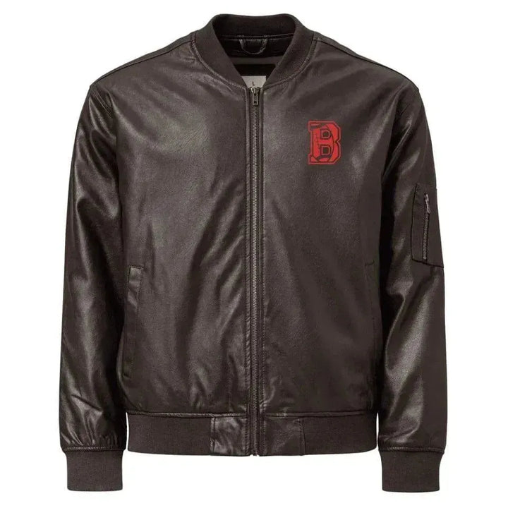 Custom Embroidered Football Initial Jacket - ARTFULANE