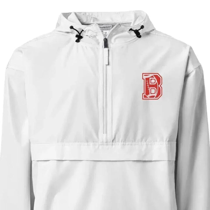 Custom Embroidered Football Initial Jacket - ARTFULANE