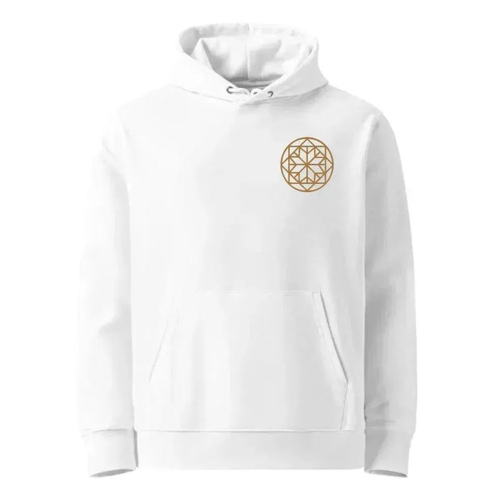 Custom Embroidered Geometric Line Art Sweatshirt and Hoodie - ARTFULANE