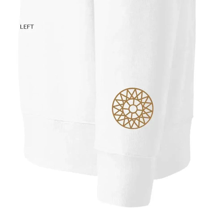 Custom Embroidered Geometric Line Art Sweatshirt and Hoodie - ARTFULANE