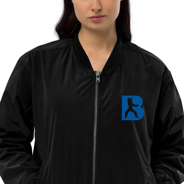 Custom Embroidered Karate Initial Jacket - ARTFULANE