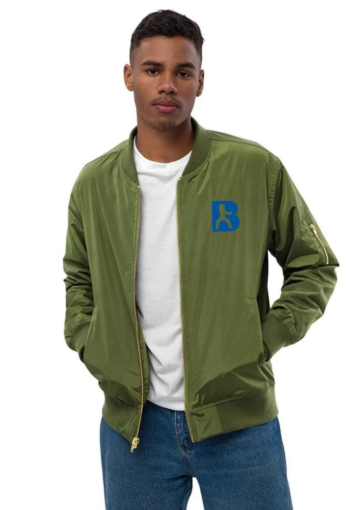 Custom Embroidered Karate Initial Jacket - ARTFULANE