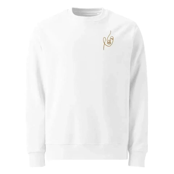 Custom Embroidered Line Art Sweatshirt and Hoodie - ARTFULANE