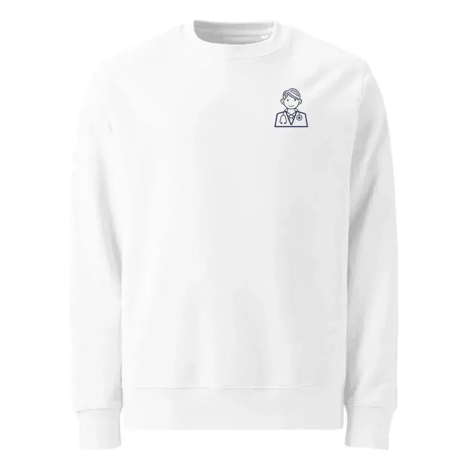 Custom Embroidered Medical Icon Line Art Hoodie and Sweatshirt - ARTFULANE