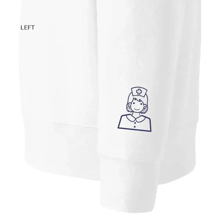 Custom Embroidered Medical Icon Line Art Hoodie and Sweatshirt - ARTFULANE