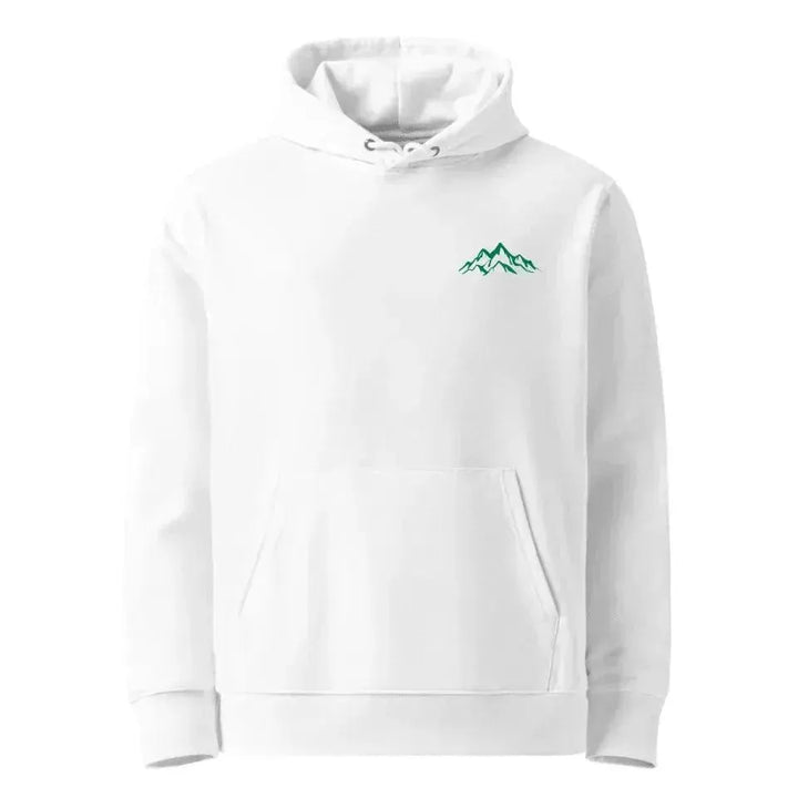 Custom Embroidered Mountain Line Art Hoodie and Sweatshirt - ARTFULANE