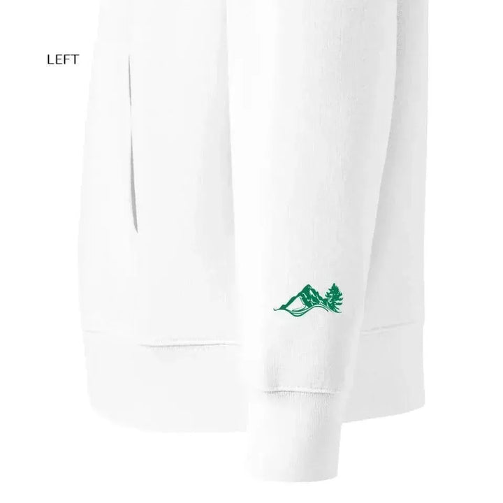 Custom Embroidered Mountain Line Art Hoodie and Sweatshirt - ARTFULANE