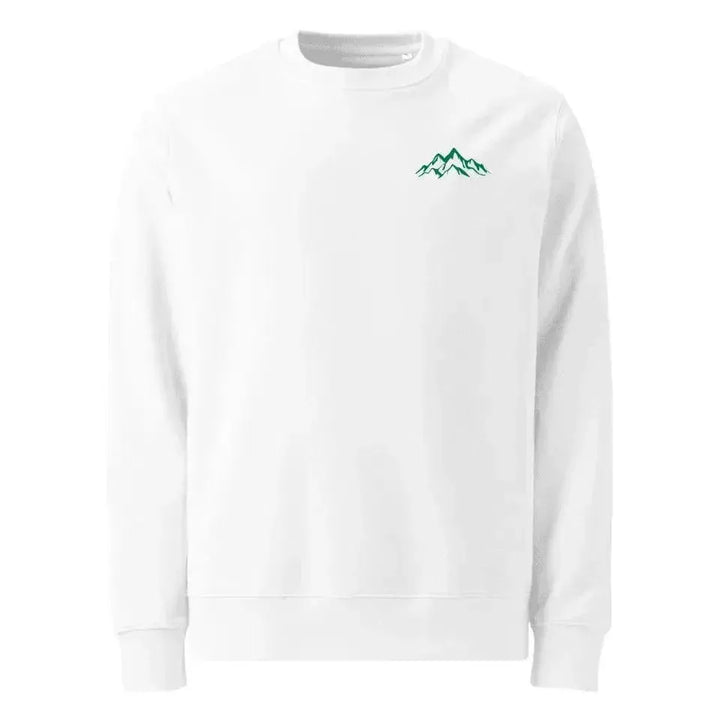 Custom Embroidered Mountain Line Art Hoodie and Sweatshirt - ARTFULANE