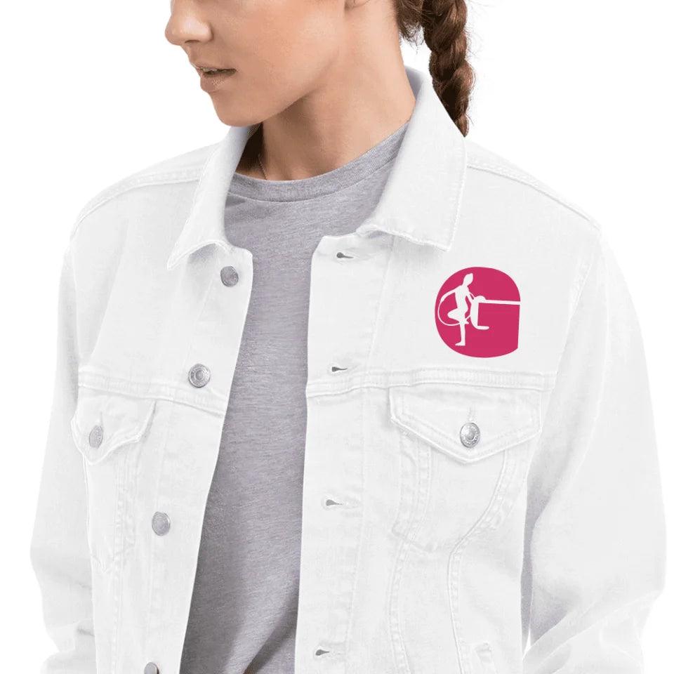 Custom Embroidered Rhythmic Gymnastics Initial Jacket - ARTFULANE
