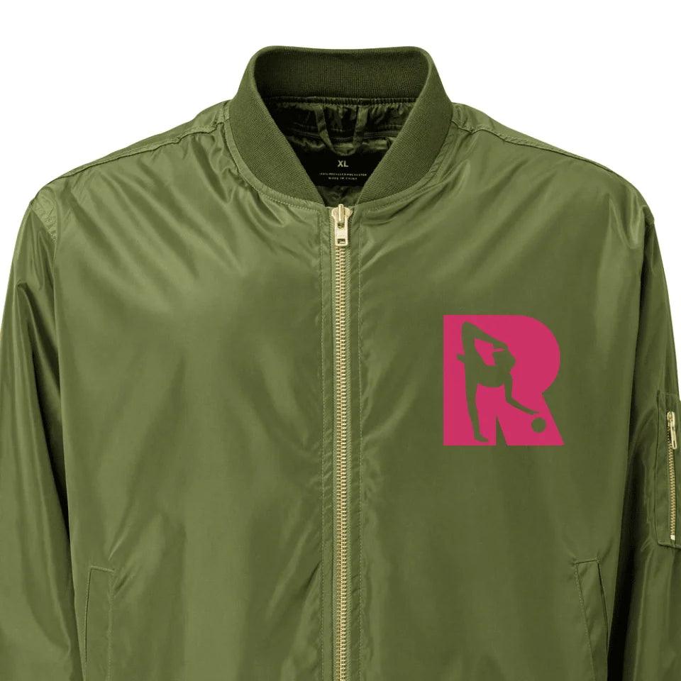 Custom Embroidered Rhythmic Gymnastics Initial Jacket - ARTFULANE