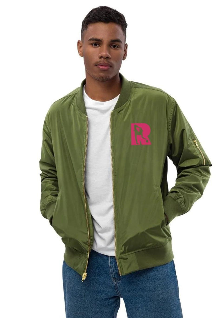 Custom Embroidered Rhythmic Gymnastics Initial Jacket - ARTFULANE