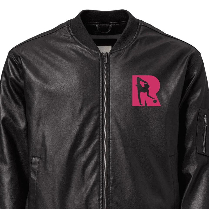 Custom Embroidered Rhythmic Gymnastics Initial Jacket - ARTFULANE