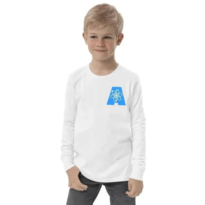 Custom Embroidered School Initial Long Sleeve T-Shirt - ARTFULANE