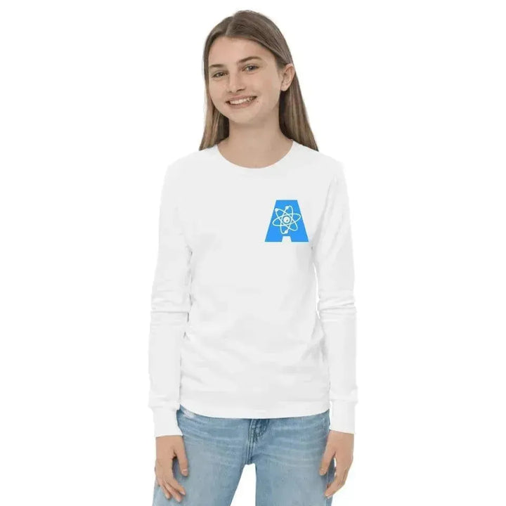 Custom Embroidered School Initial Long Sleeve T-Shirt - ARTFULANE