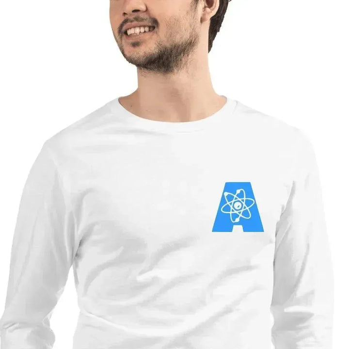 Custom Embroidered School Initial Long Sleeve T-Shirt - ARTFULANE