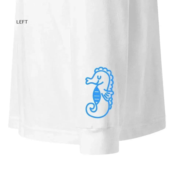 Custom Embroidered Sea Animal Long Sleeve T-Shirt - ARTFULANE