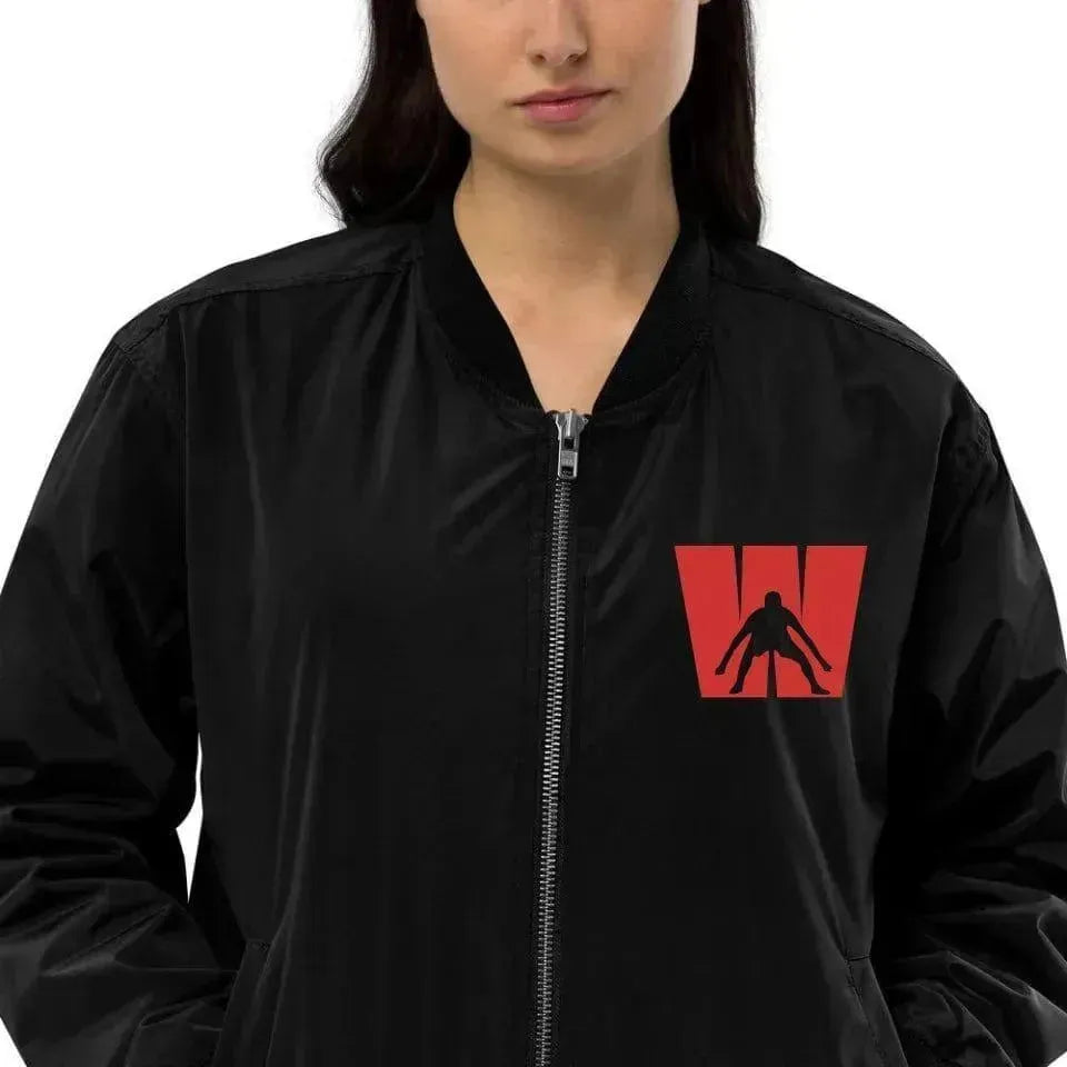 Custom Embroidered Soccer Initial Jacket - ARTFULANE