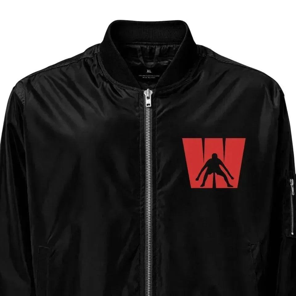Custom Embroidered Soccer Initial Jacket - ARTFULANE