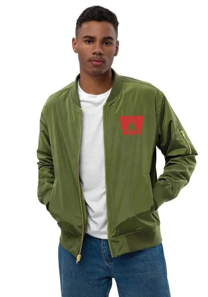 Custom Embroidered Soccer Initial Jacket - ARTFULANE