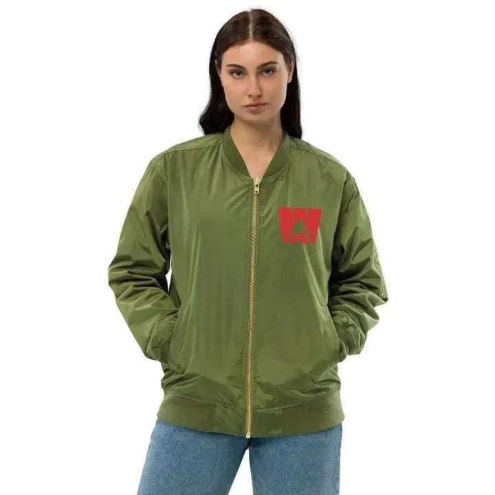 Custom Embroidered Soccer Initial Jacket - ARTFULANE