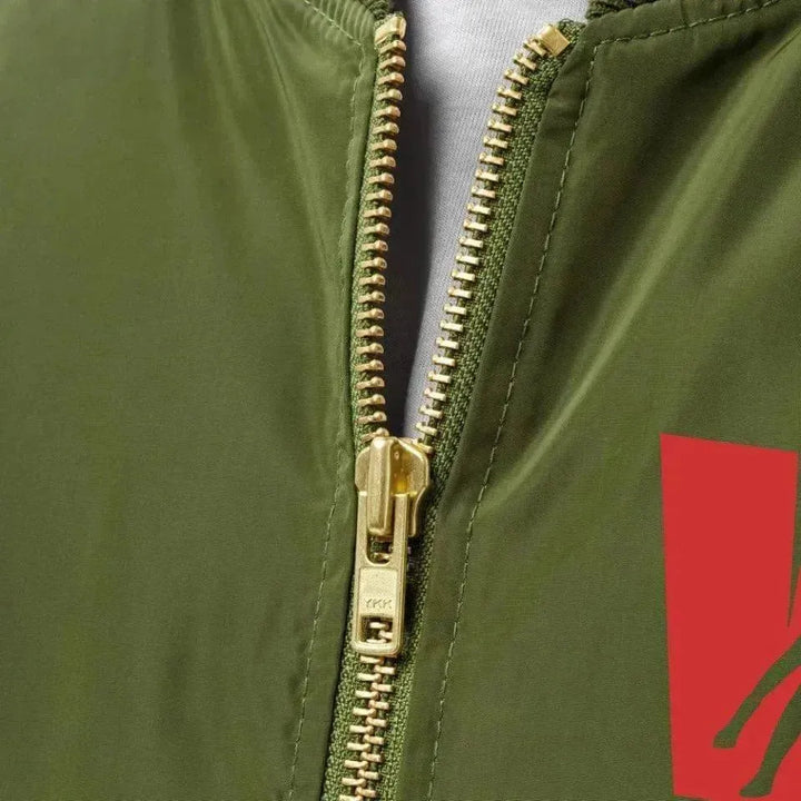 Custom Embroidered Soccer Initial Jacket - ARTFULANE