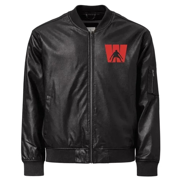 Custom Embroidered Soccer Initial Jacket - ARTFULANE