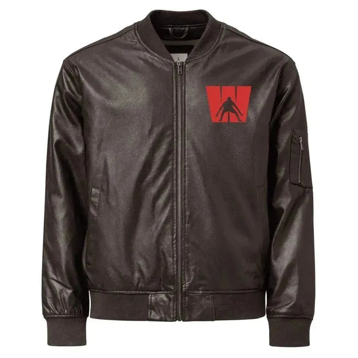 Custom Embroidered Soccer Initial Jacket - ARTFULANE