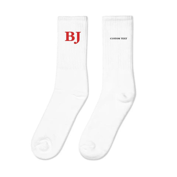 Custom Embroidered Socks - ARTFULANE
