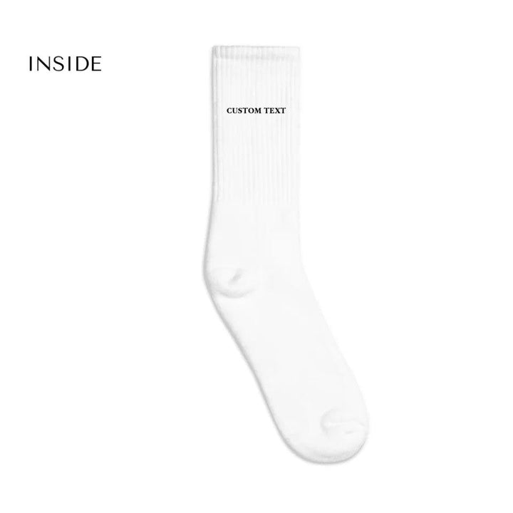 Custom Embroidered Socks - ARTFULANE