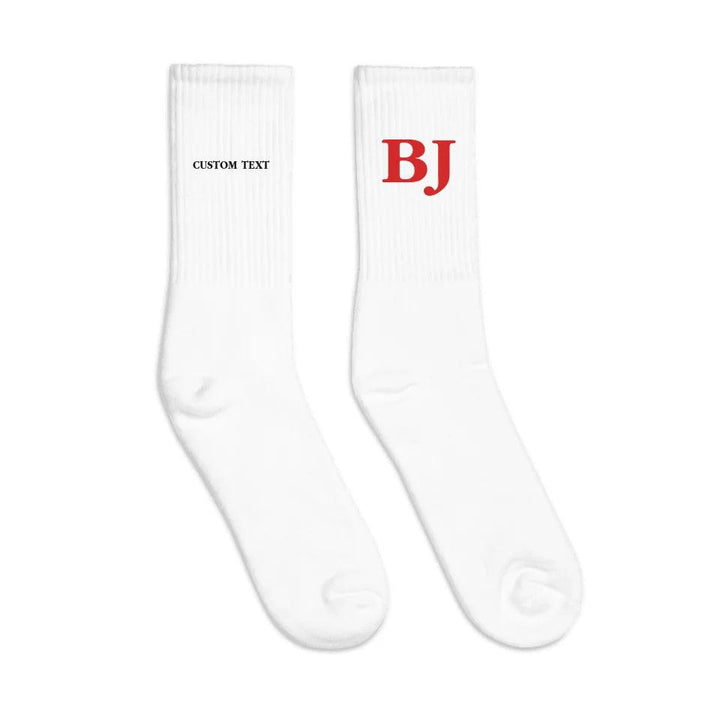 Custom Embroidered Socks - ARTFULANE