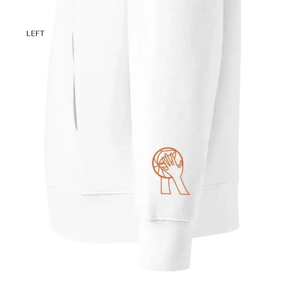 Custom Embroidered Volleyball Line Art Hoodie and Sweatshirt - ARTFULANE