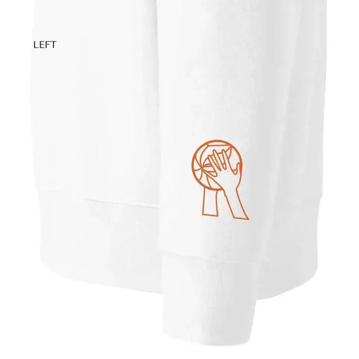 Custom Embroidered Volleyball Line Art Hoodie and Sweatshirt - ARTFULANE