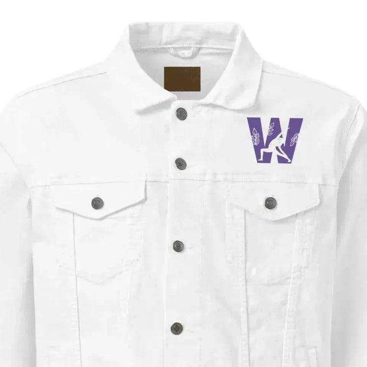 Custom Embroidered Yoga Initial Jacket - ARTFULANE