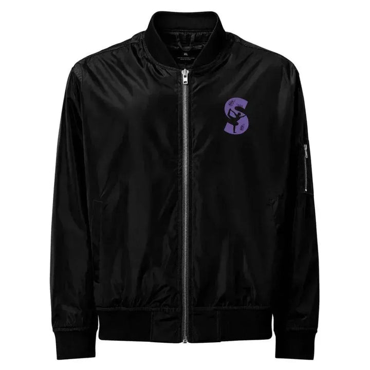 Custom Embroidered Yoga Initial Jacket - ARTFULANE