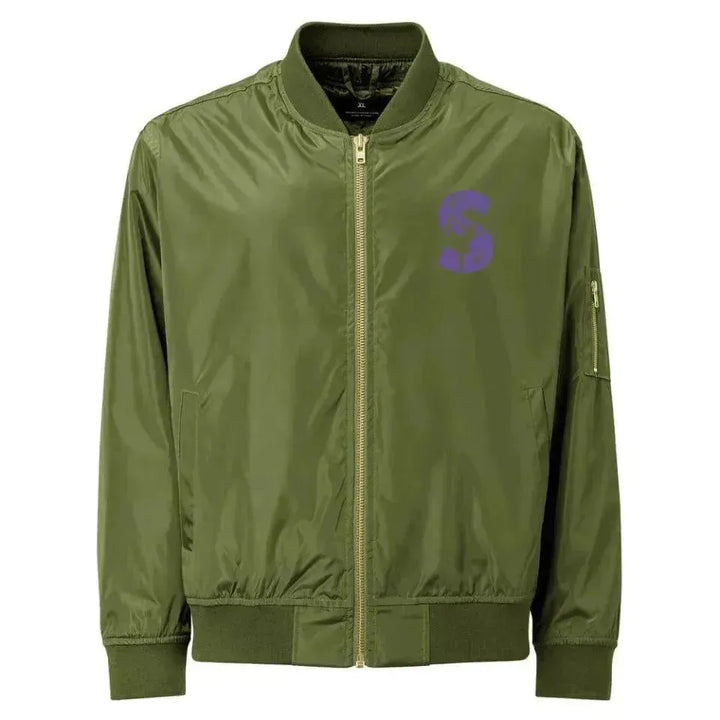 Custom Embroidered Yoga Initial Jacket - ARTFULANE