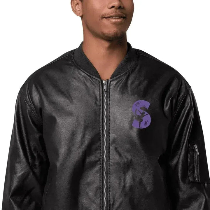 Custom Embroidered Yoga Initial Jacket - ARTFULANE