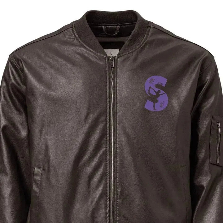 Custom Embroidered Yoga Initial Jacket - ARTFULANE