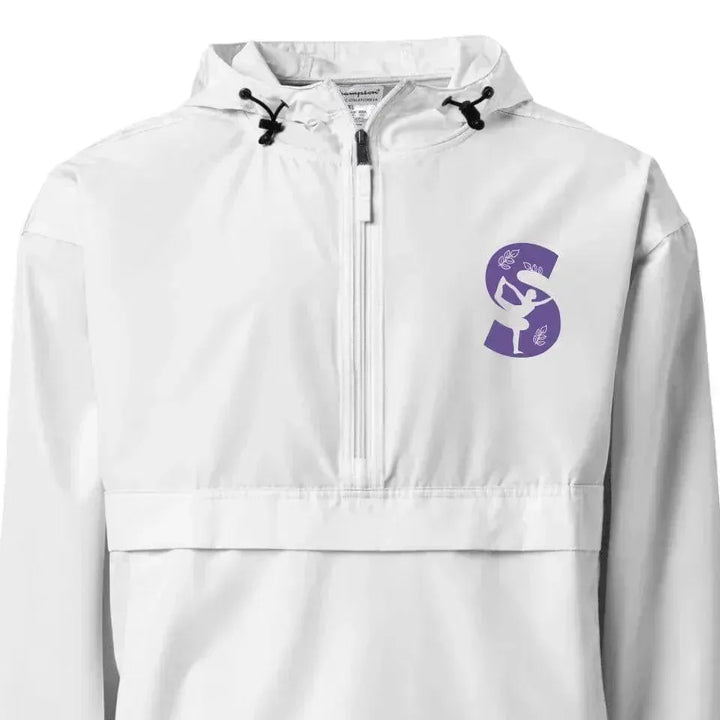 Custom Embroidered Yoga Initial Jacket - ARTFULANE